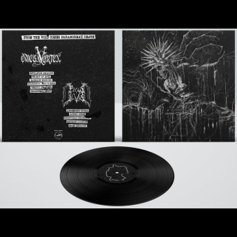 OMEGAVORTEX / PIOUS LEVUS Split LP BLACK [VINYL 12"]